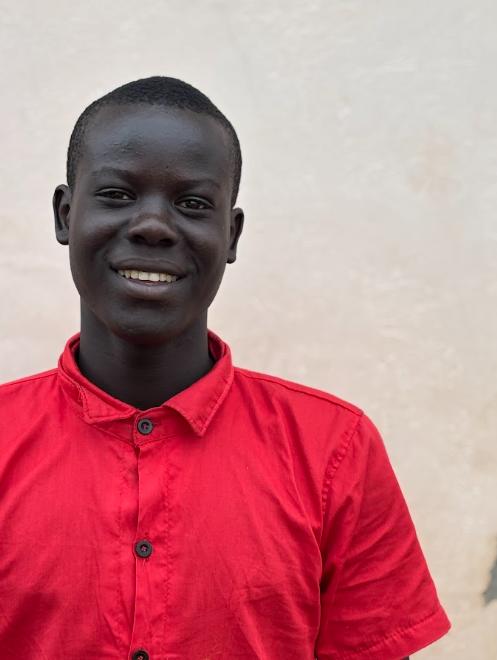 Isaac, age 18, at Mark of Hope International in Uganda