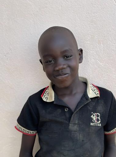 Joel, age 9, at Mark of Hope International in Uganda