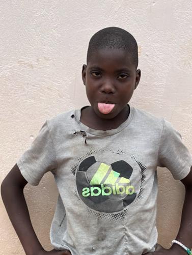 Denis, age 9, at Mark of Hope International in Uganda