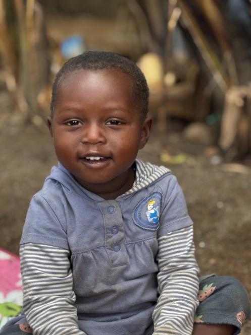 Grace, age 2, at Mark of Hope International in Uganda