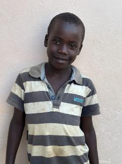 Jethro Michael, age 10, at Mark of Hope International in Uganda
