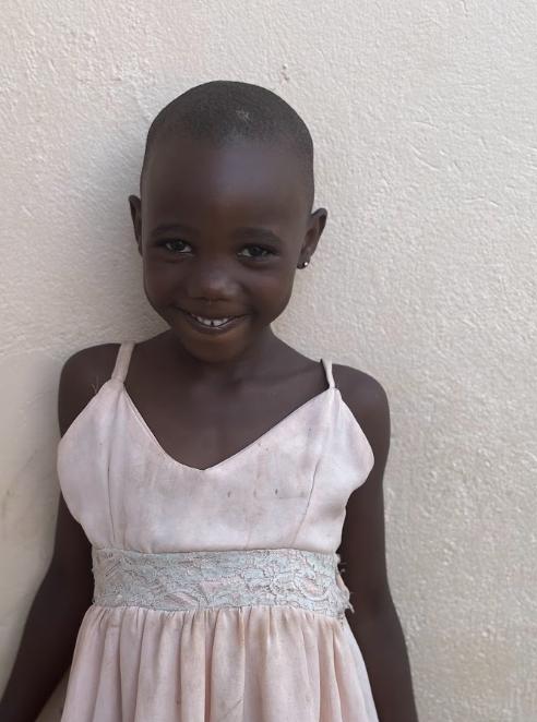 Kezia, age 5, at Mark of Hope International in Uganda