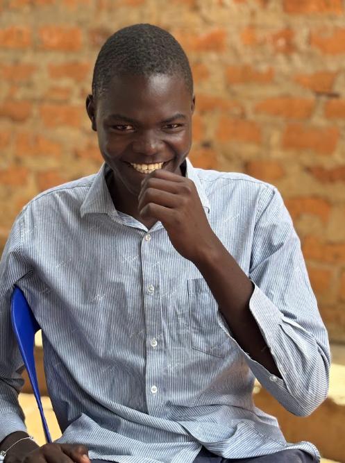 Philemon, age 15, at Mark of Hope International in Uganda