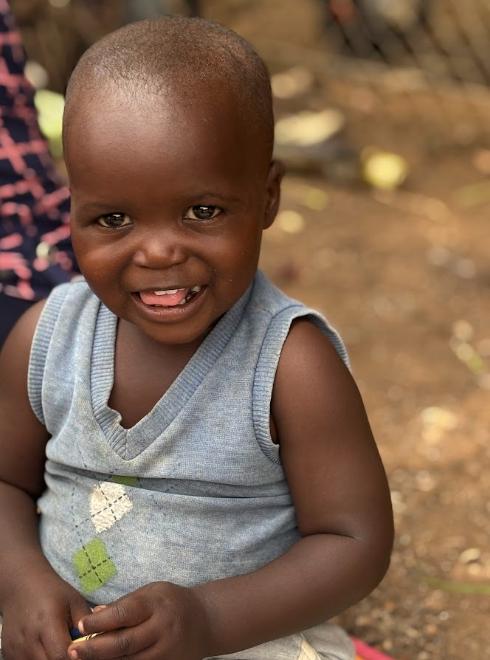Isaiah, age 1 year, at Mark of Hope International in Uganda