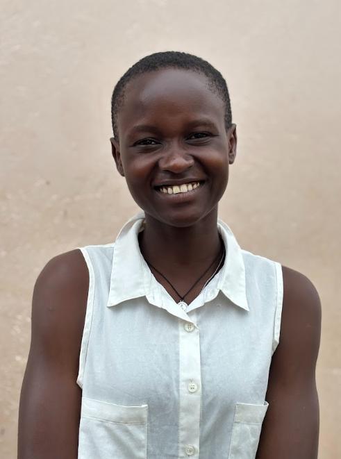 Miriam, age 17, at Mark of Hope International in Uganda