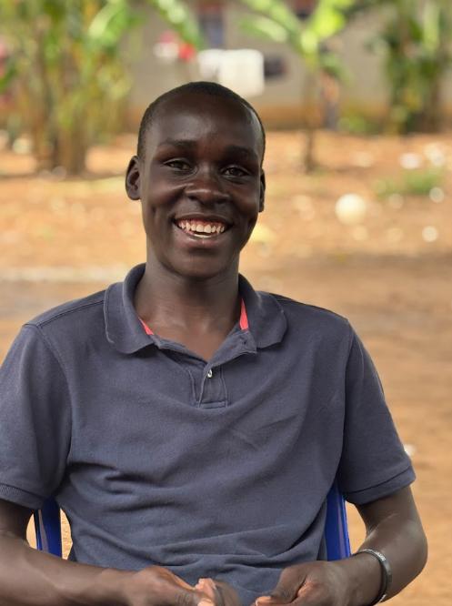 Martin, age 15, at Mark of Hope International in Uganda