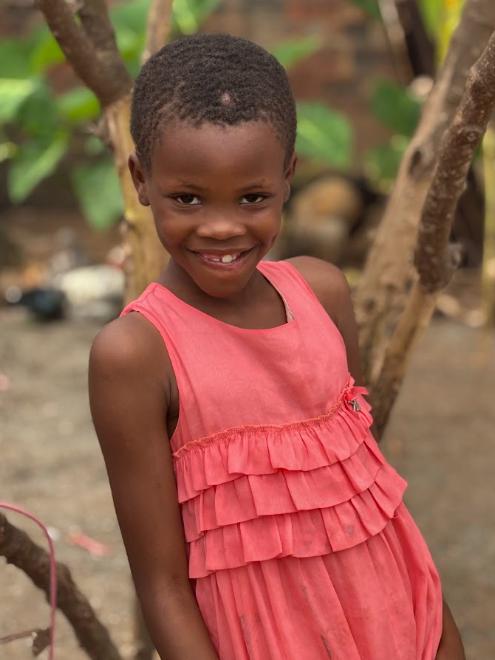 Ella, age 7, at Mark of Hope International in Uganda