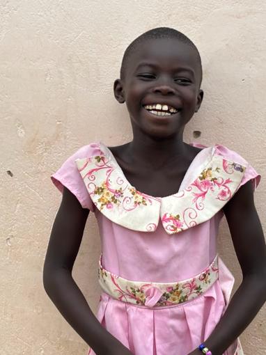 Janice, age 9, at Mark of Hope International in Uganda